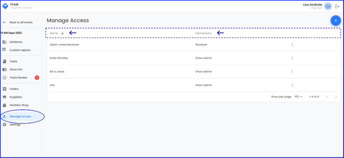 manage access-1